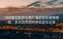 围绕樱花影院免费观看的实际使用感想：多次回访后的体验变化记录