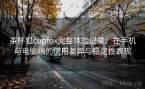 茶杯狐cupfox完整体验记录：在手机与电脑端的使用差异与稳定性表现